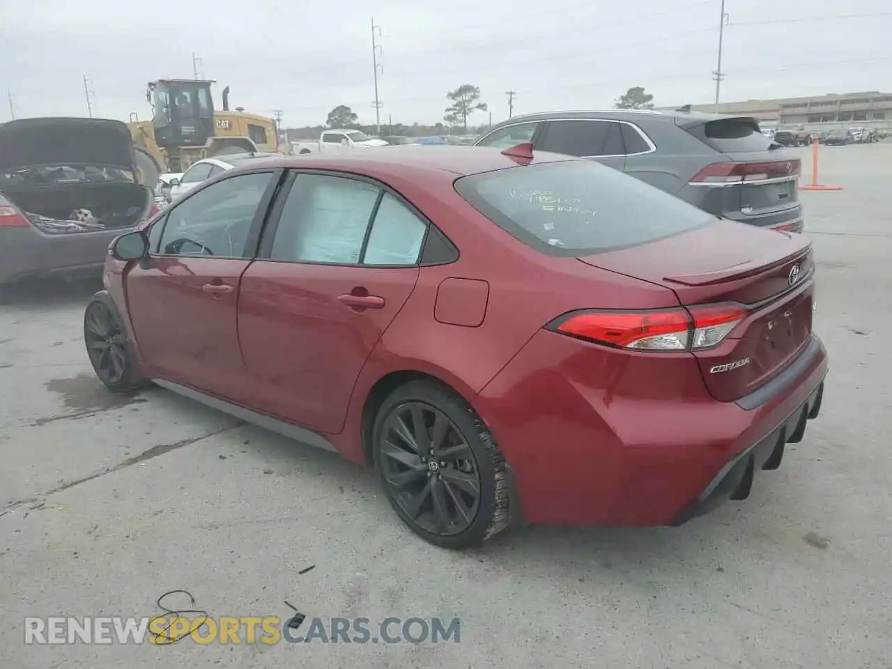 2 fotografías del automóvil dañado 5YFP4MCEXRP179622 TOYOTA COROLLA 2024