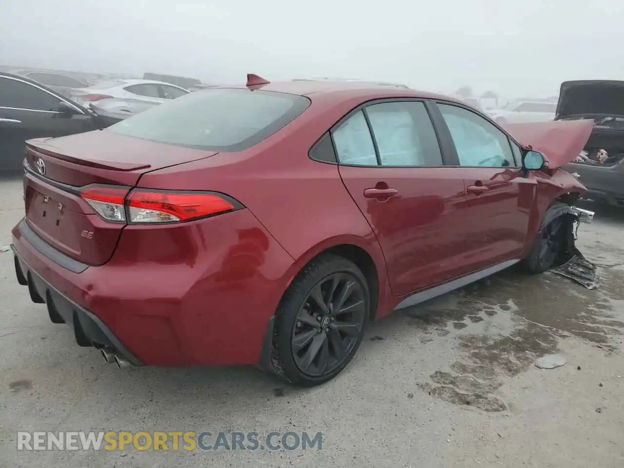 3 fotografías del automóvil dañado 5YFP4MCEXRP179622 TOYOTA COROLLA 2024