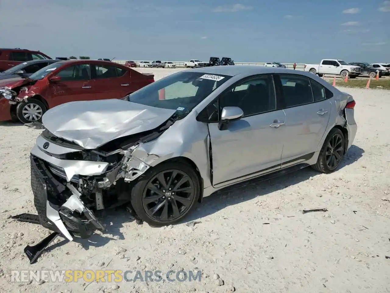 1 Photograph of a damaged car 5YFS4MCE0RP169286 TOYOTA COROLLA 2024