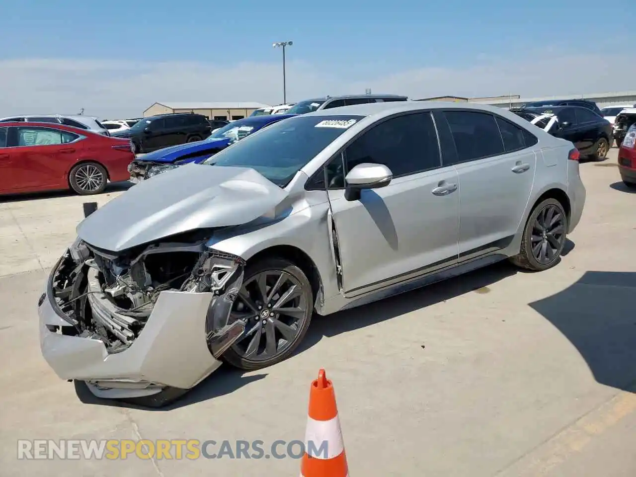 1 Photograph of a damaged car 5YFS4MCE0RP181258 TOYOTA COROLLA 2024