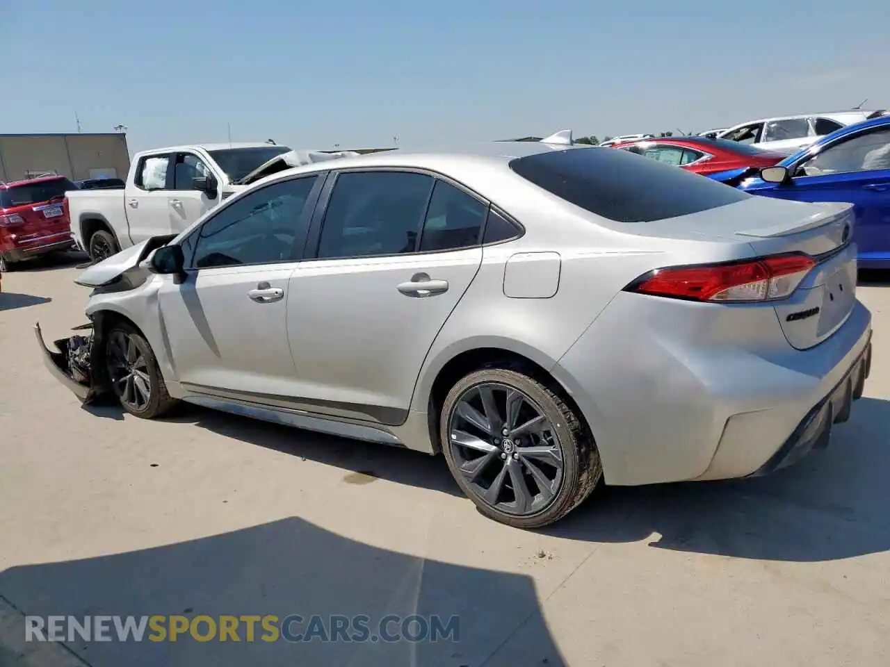 2 Photograph of a damaged car 5YFS4MCE0RP181258 TOYOTA COROLLA 2024