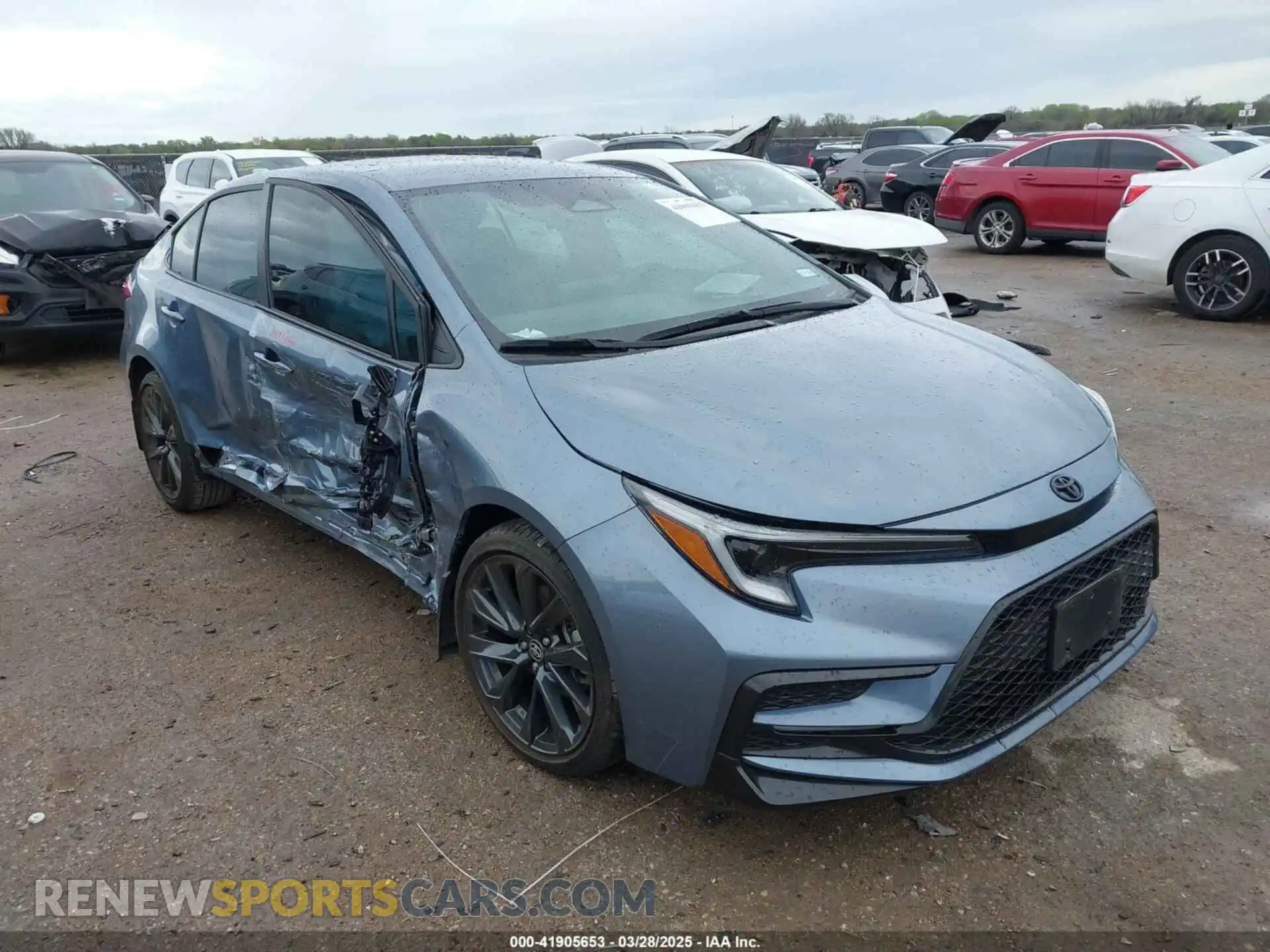 1 Photograph of a damaged car 5YFS4MCE0RP185357 TOYOTA COROLLA 2024