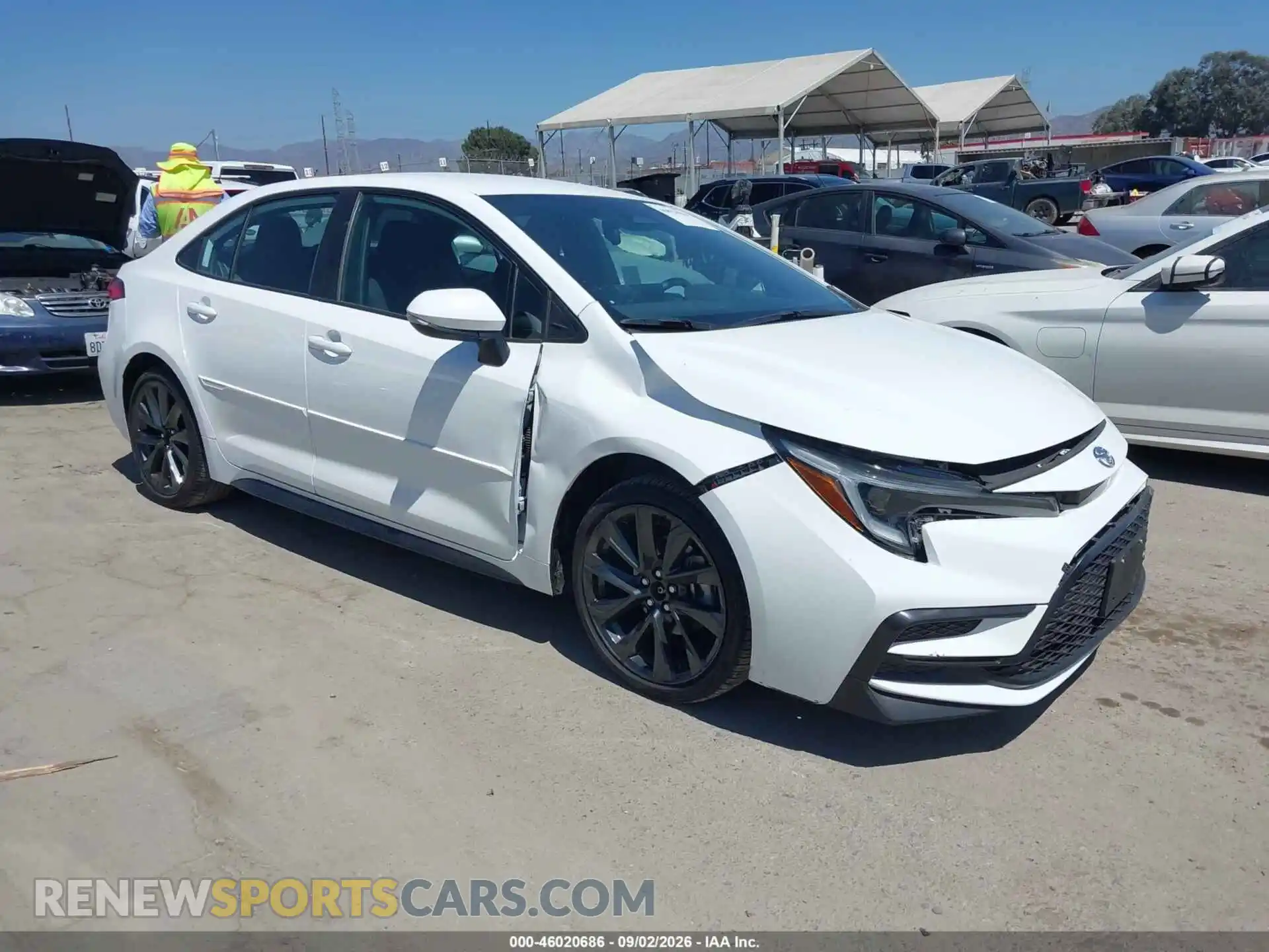 1 Photograph of a damaged car 5YFS4MCE0RP190526 TOYOTA COROLLA 2024