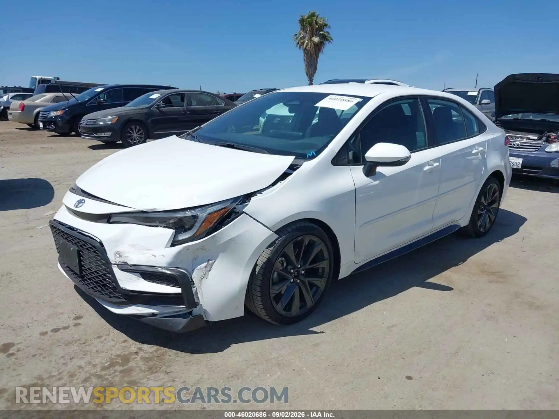 2 Photograph of a damaged car 5YFS4MCE0RP190526 TOYOTA COROLLA 2024