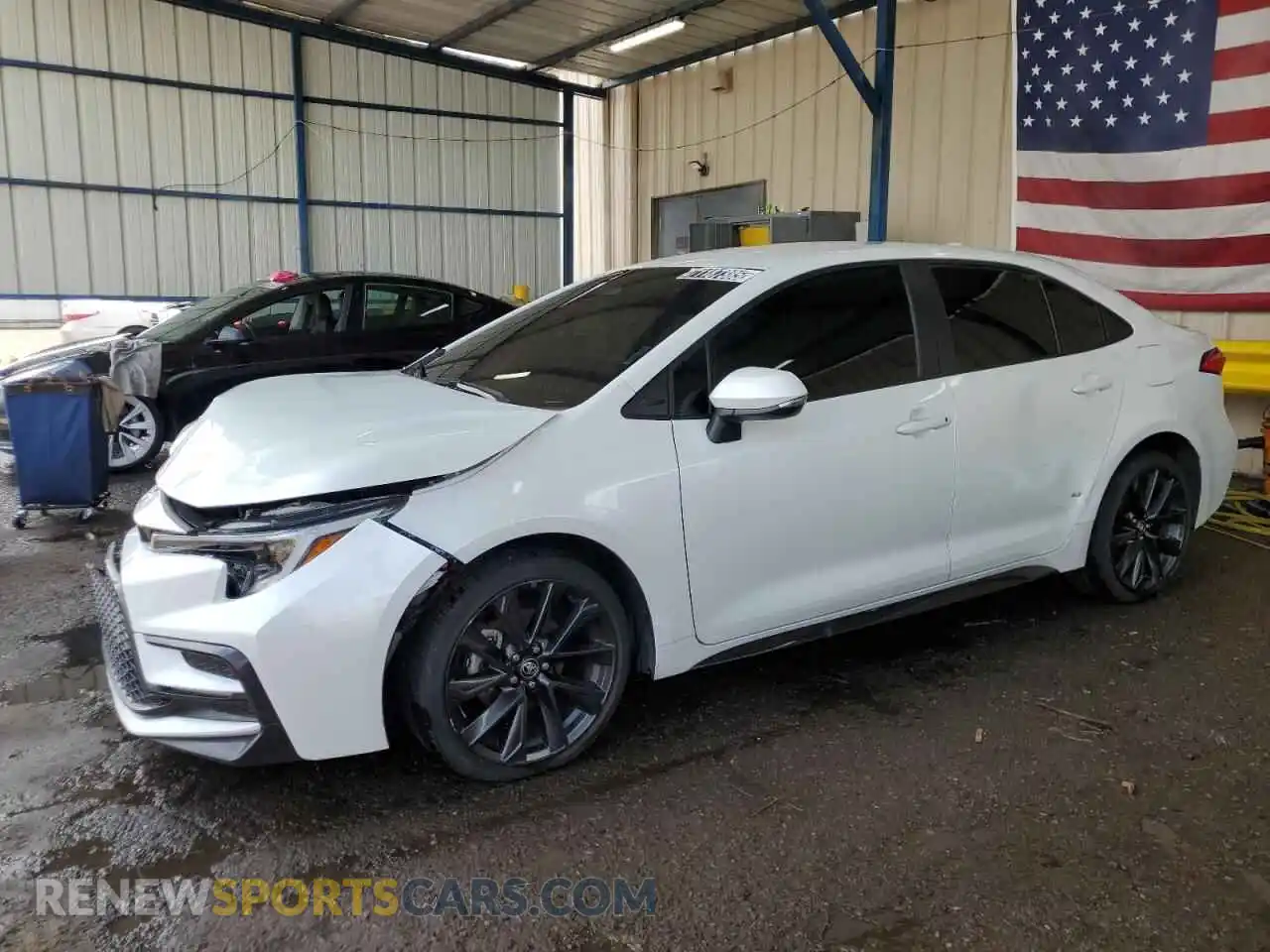 1 Photograph of a damaged car 5YFS4MCE0RP200889 TOYOTA COROLLA 2024