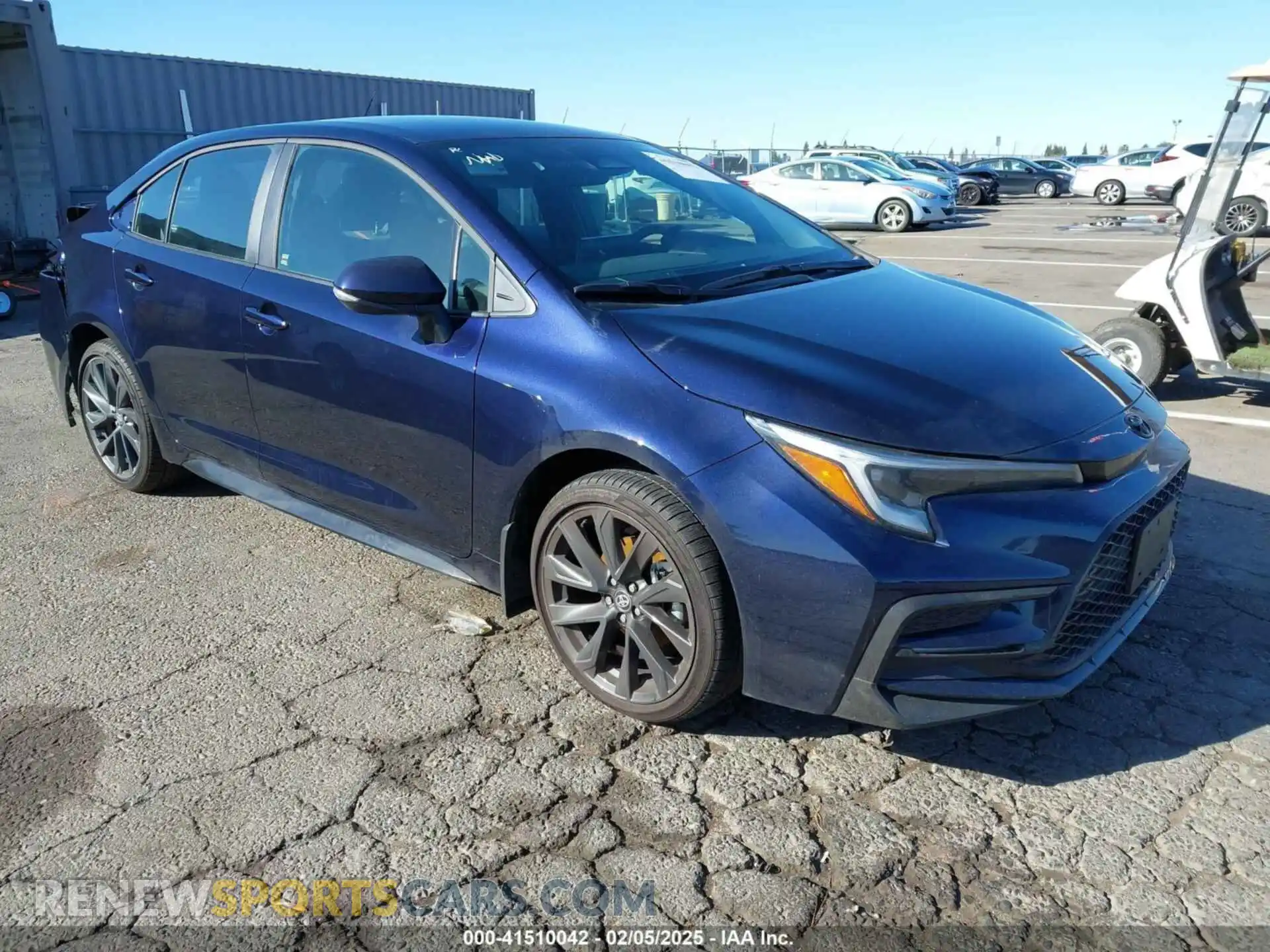 1 Photograph of a damaged car 5YFS4MCE0RP201833 TOYOTA COROLLA 2024