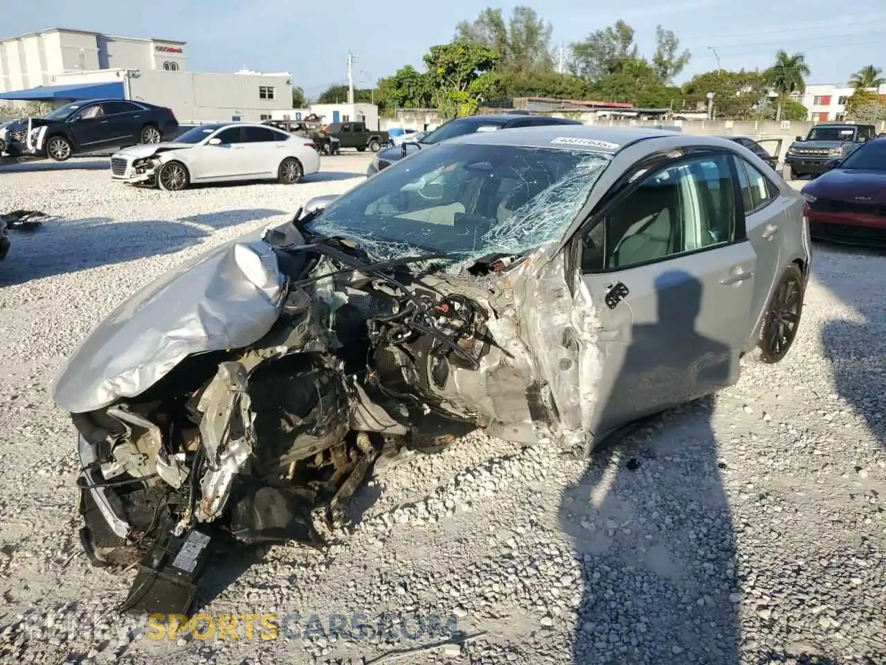 1 Photograph of a damaged car 5YFS4MCE0RP207552 TOYOTA COROLLA 2024