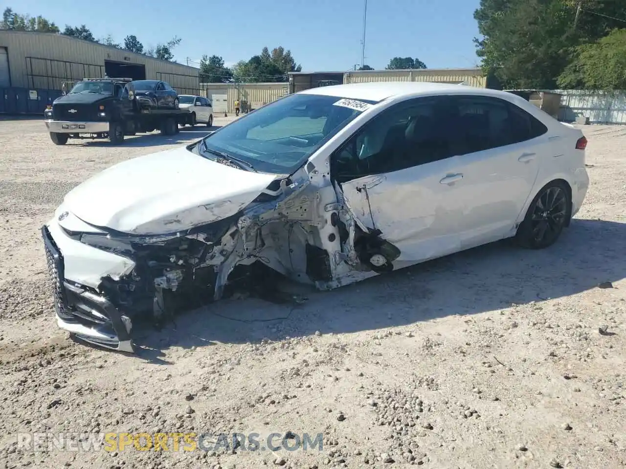1 Photograph of a damaged car 5YFS4MCE0RP209477 TOYOTA COROLLA 2024