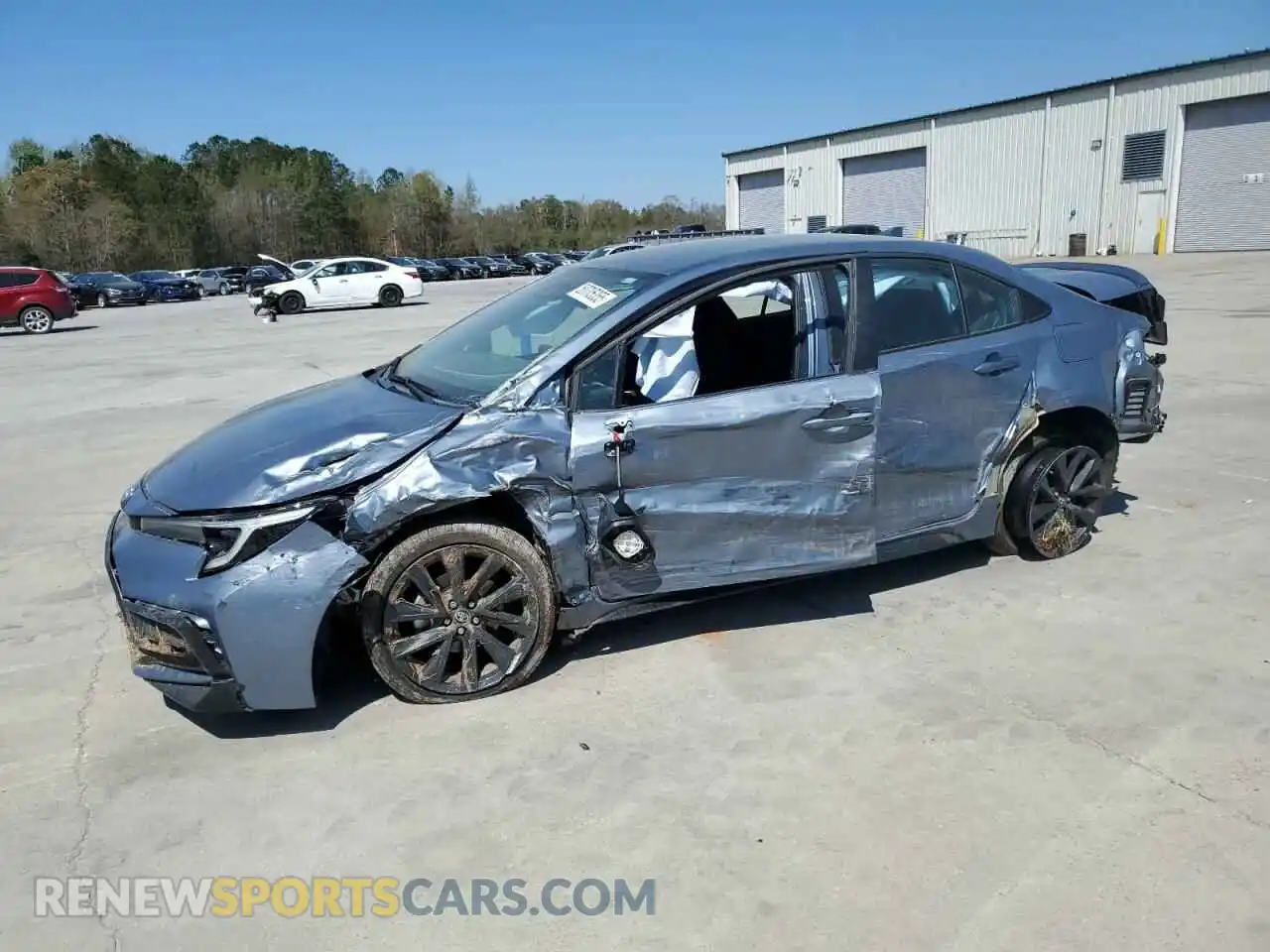 1 Photograph of a damaged car 5YFS4MCE1RP172925 TOYOTA COROLLA 2024
