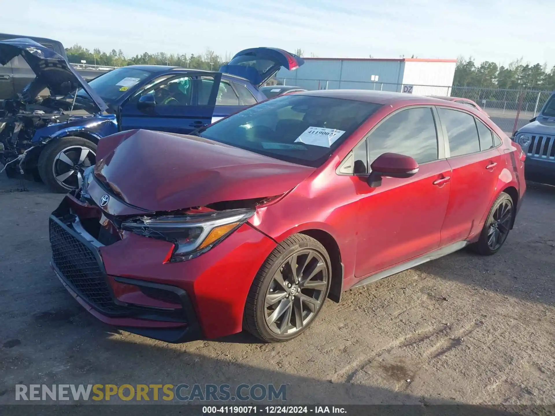 2 Photograph of a damaged car 5YFS4MCE1RP200030 TOYOTA COROLLA 2024
