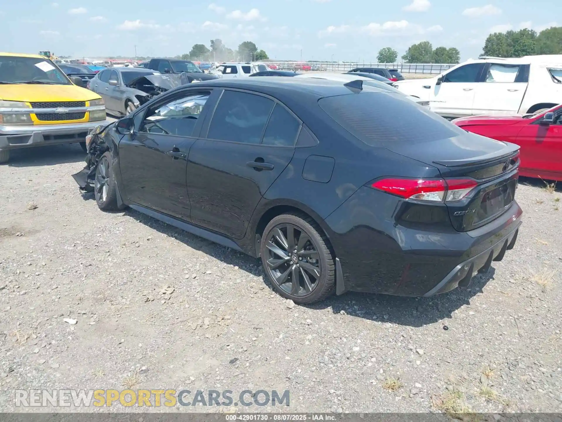 3 fotografías del automóvil dañado 5YFS4MCE1RP213151 TOYOTA COROLLA 2024