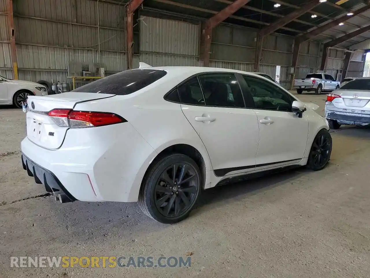 3 fotografías del automóvil dañado 5YFS4MCE1RP216437 TOYOTA COROLLA 2024