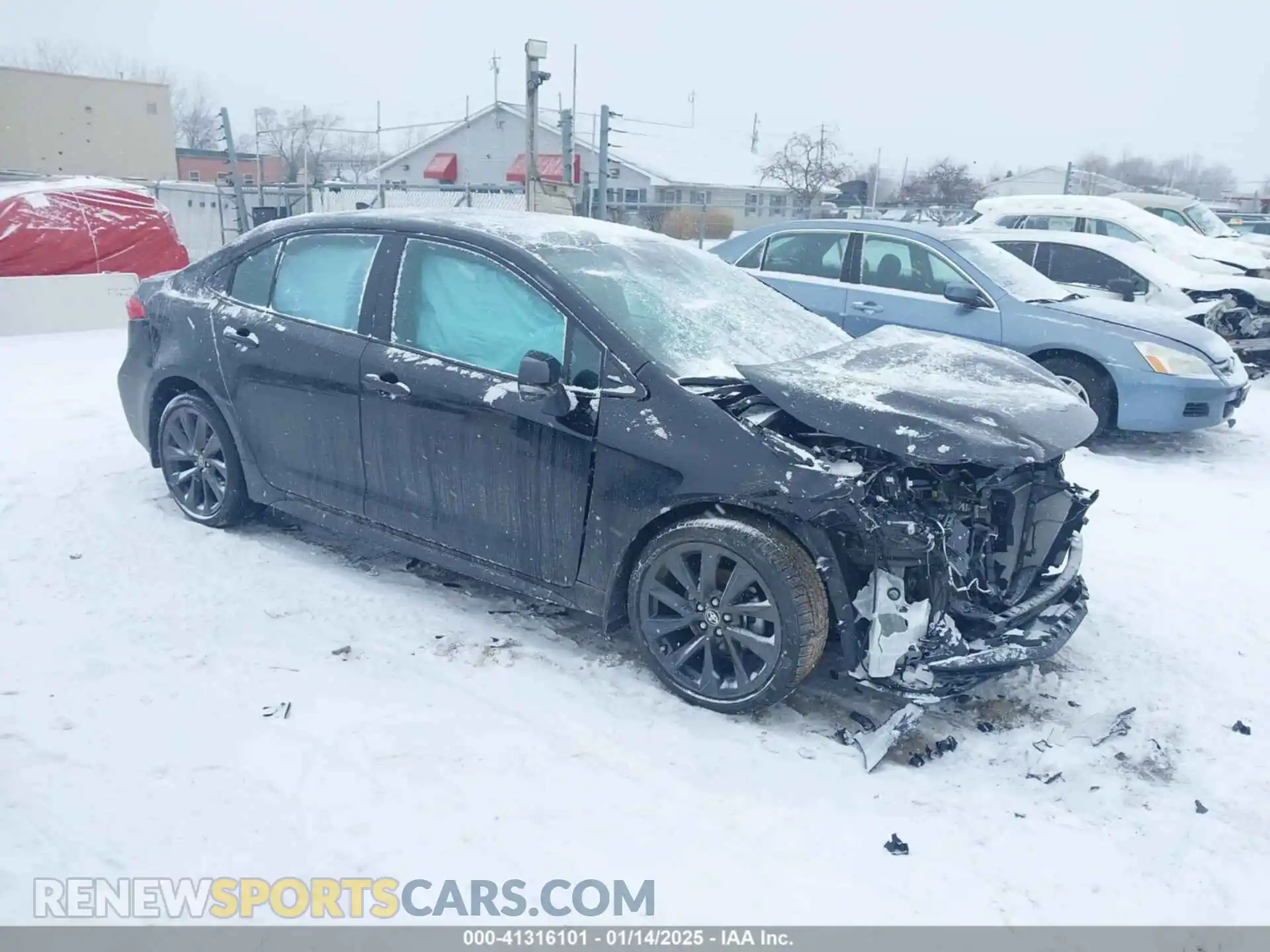 1 Photograph of a damaged car 5YFS4MCE2RP169483 TOYOTA COROLLA 2024