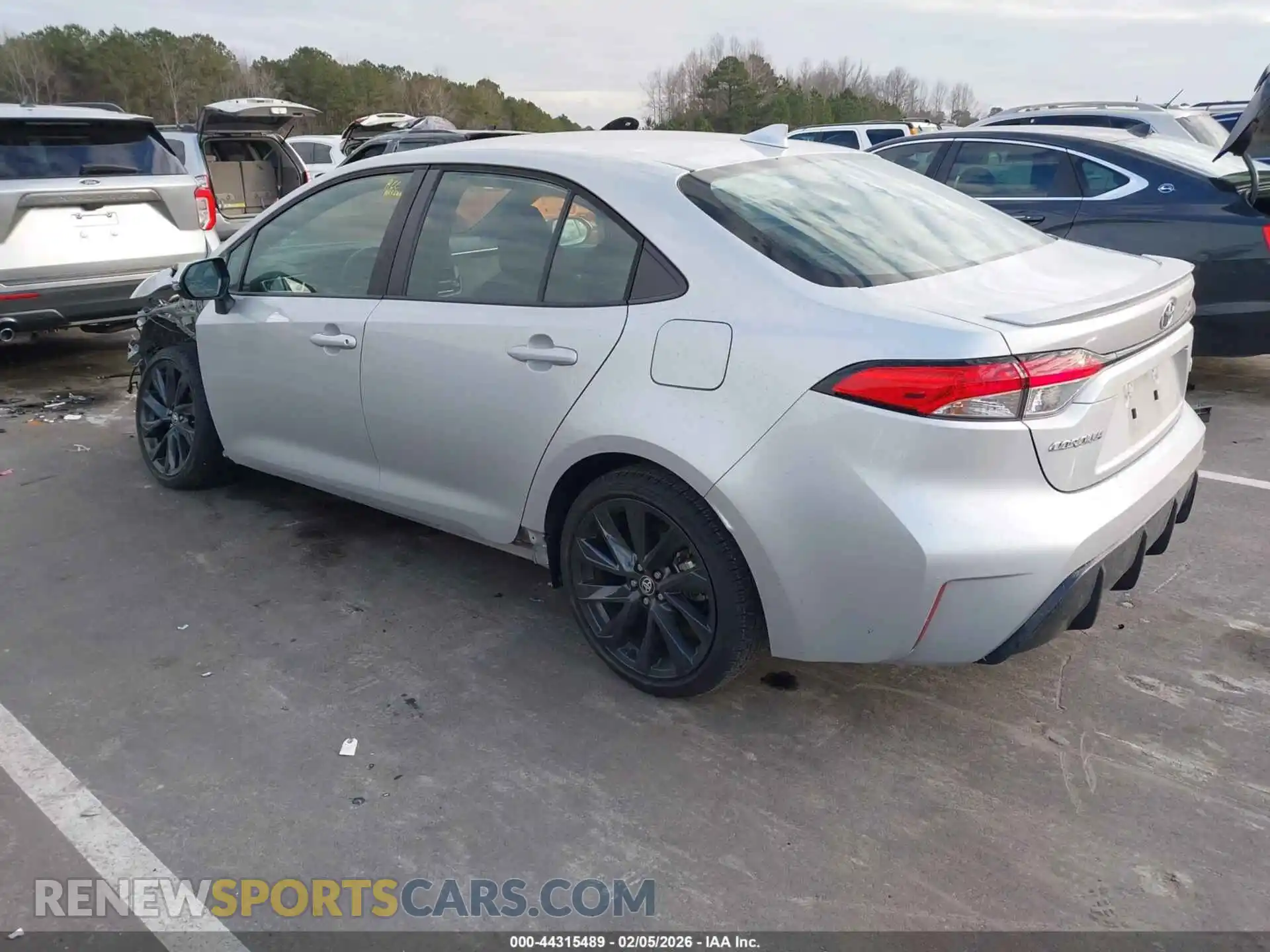 3 Photograph of a damaged car 5YFS4MCE2RP173985 TOYOTA COROLLA 2024