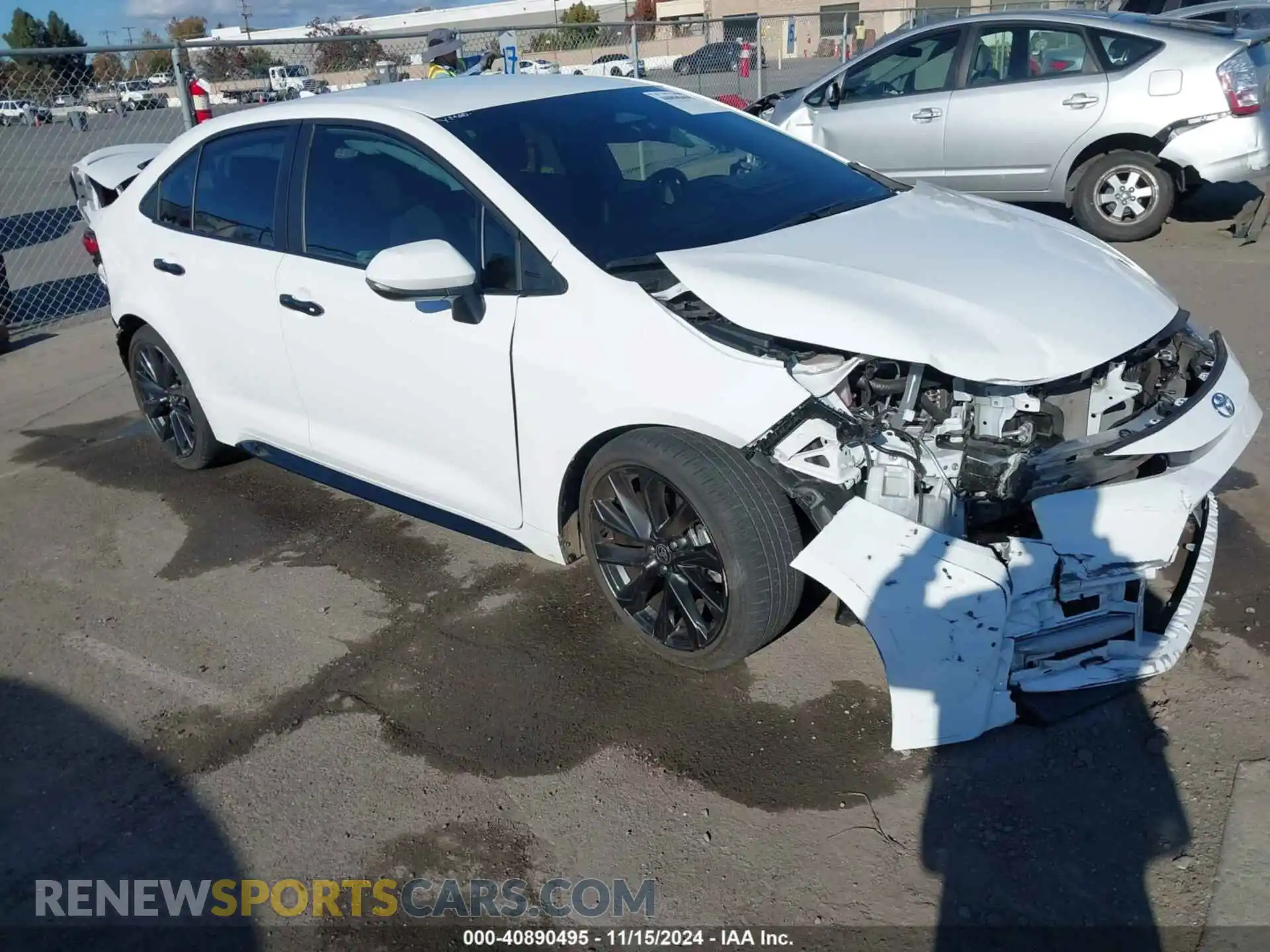 1 Photograph of a damaged car 5YFS4MCE2RP187188 TOYOTA COROLLA 2024