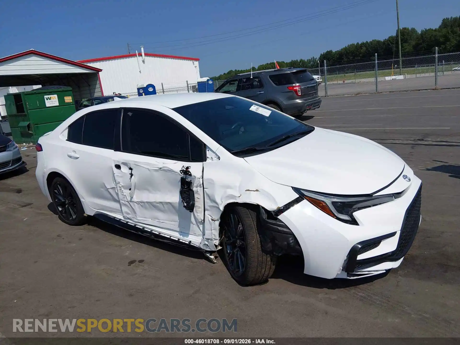 1 Photograph of a damaged car 5YFS4MCE2RP191399 TOYOTA COROLLA 2024