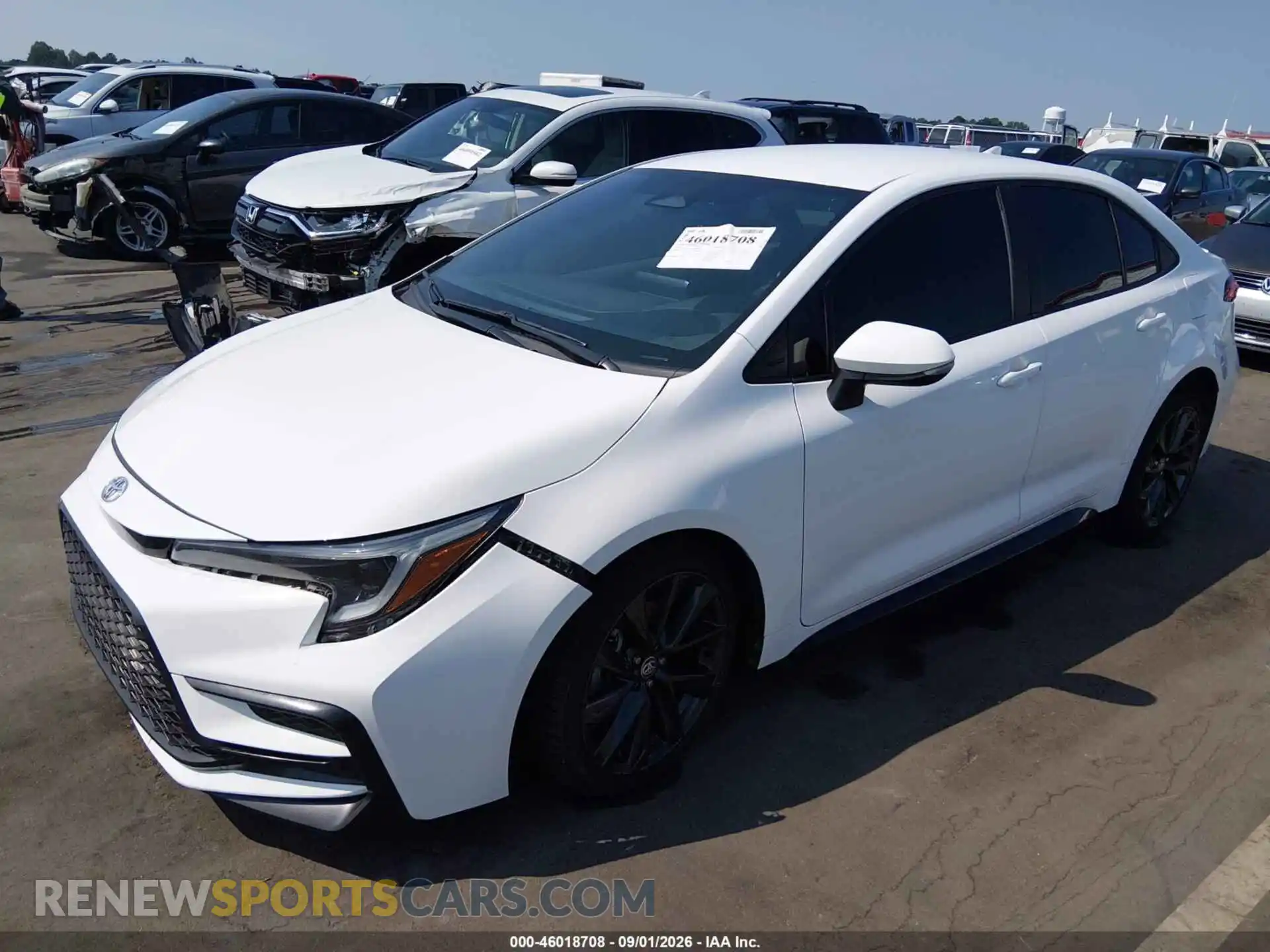 2 Photograph of a damaged car 5YFS4MCE2RP191399 TOYOTA COROLLA 2024