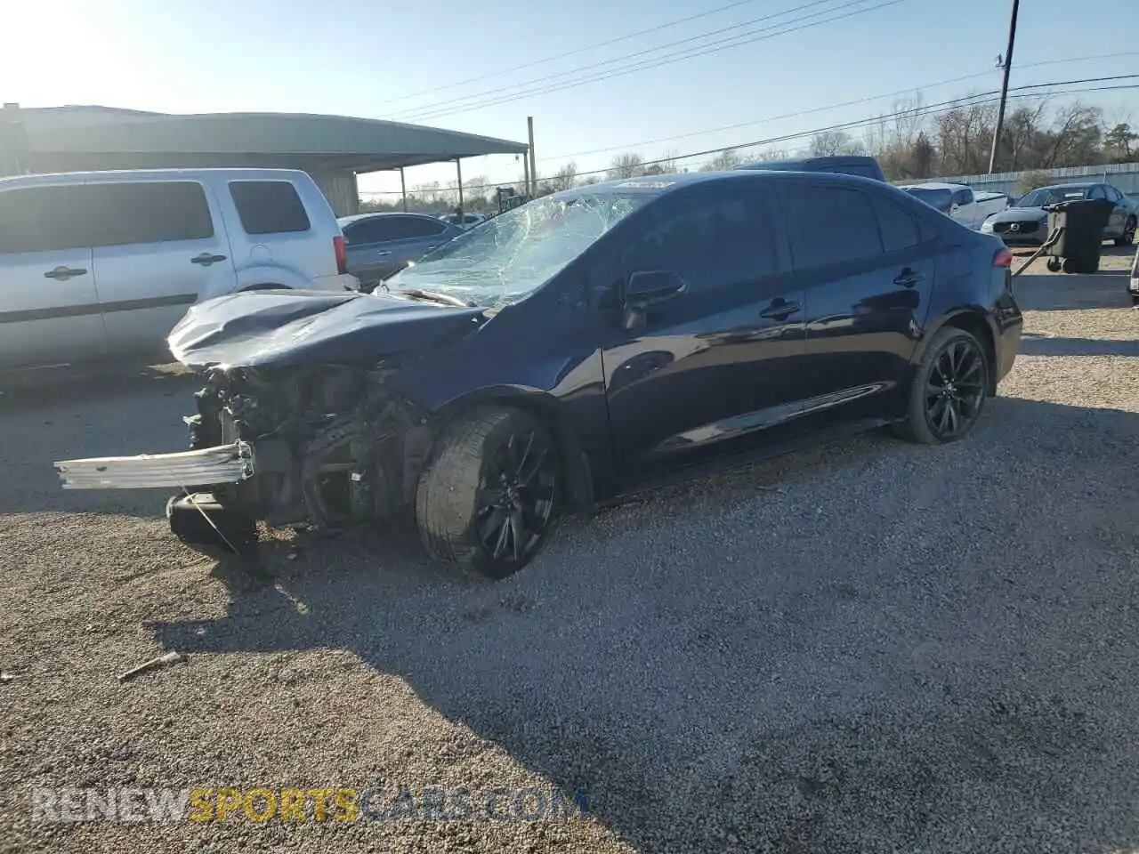 1 Photograph of a damaged car 5YFS4MCE2RP192262 TOYOTA COROLLA 2024