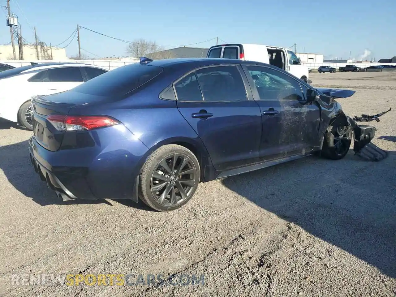3 Photograph of a damaged car 5YFS4MCE2RP192262 TOYOTA COROLLA 2024