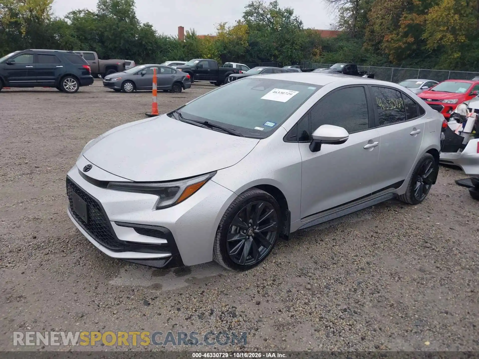 2 fotografías del automóvil dañado 5YFS4MCE2RP195100 TOYOTA COROLLA 2024