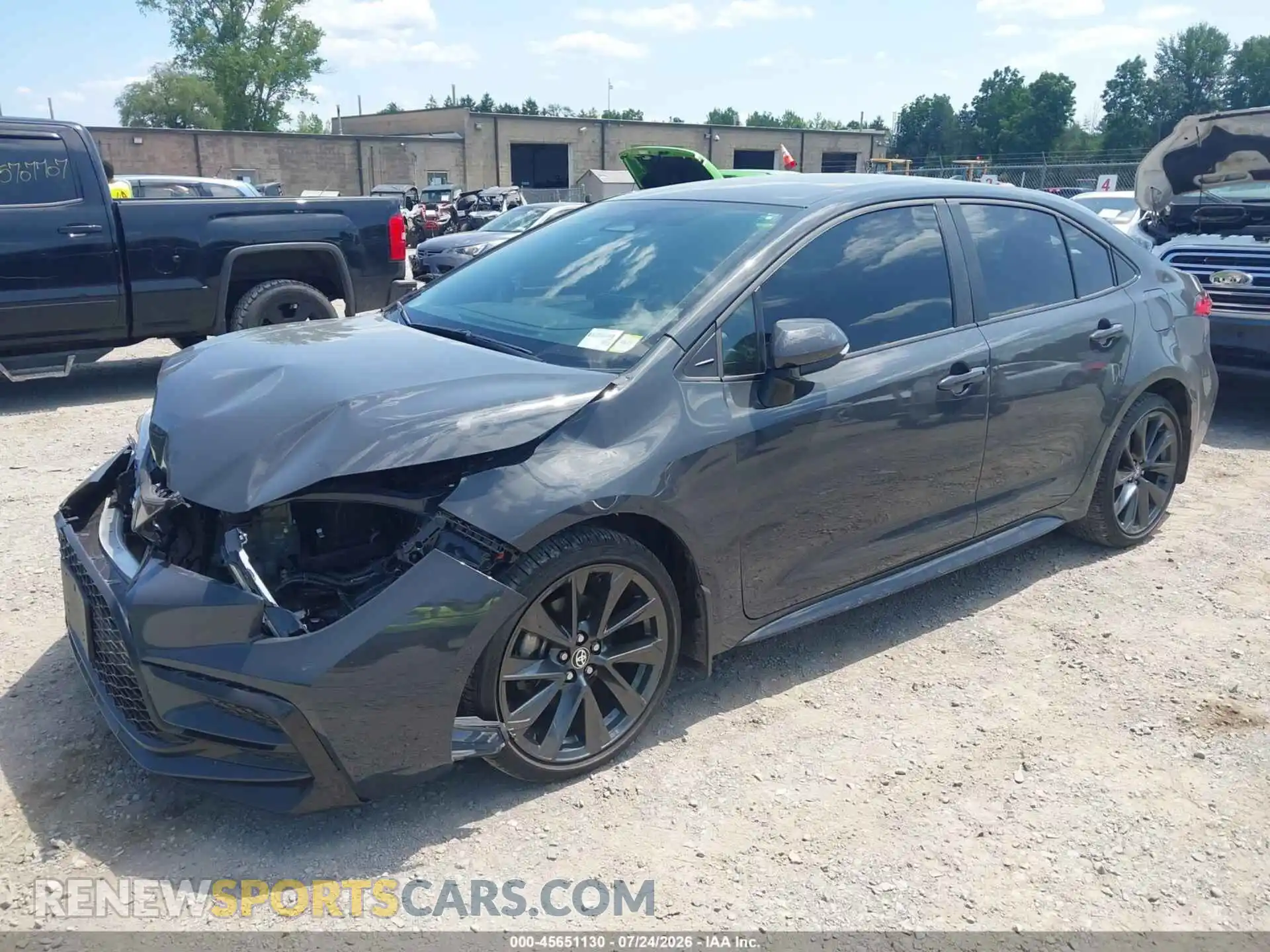 2 Photograph of a damaged car 5YFS4MCE2RP205110 TOYOTA COROLLA 2024