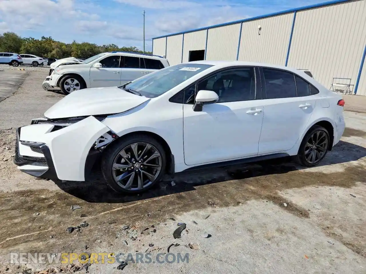 1 Photograph of a damaged car 5YFS4MCE2RP207875 TOYOTA COROLLA 2024