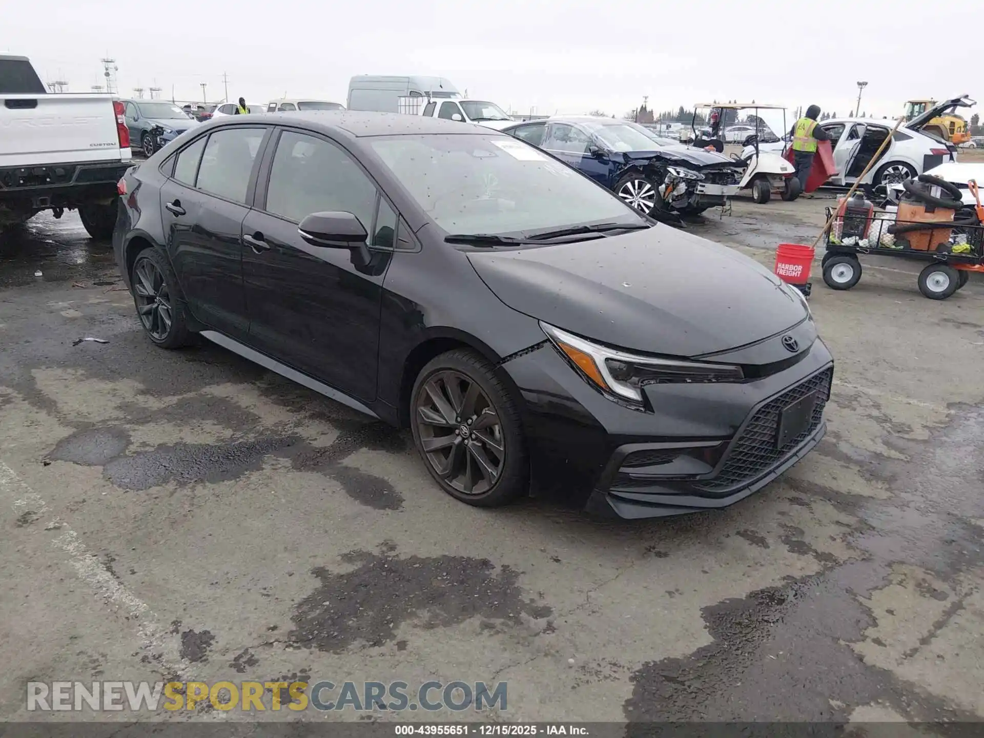 1 Photograph of a damaged car 5YFS4MCE2RP209173 TOYOTA COROLLA 2024