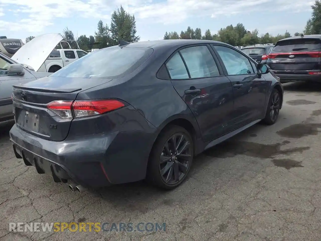 3 fotografías del automóvil dañado 5YFS4MCE2RP216995 TOYOTA COROLLA 2024