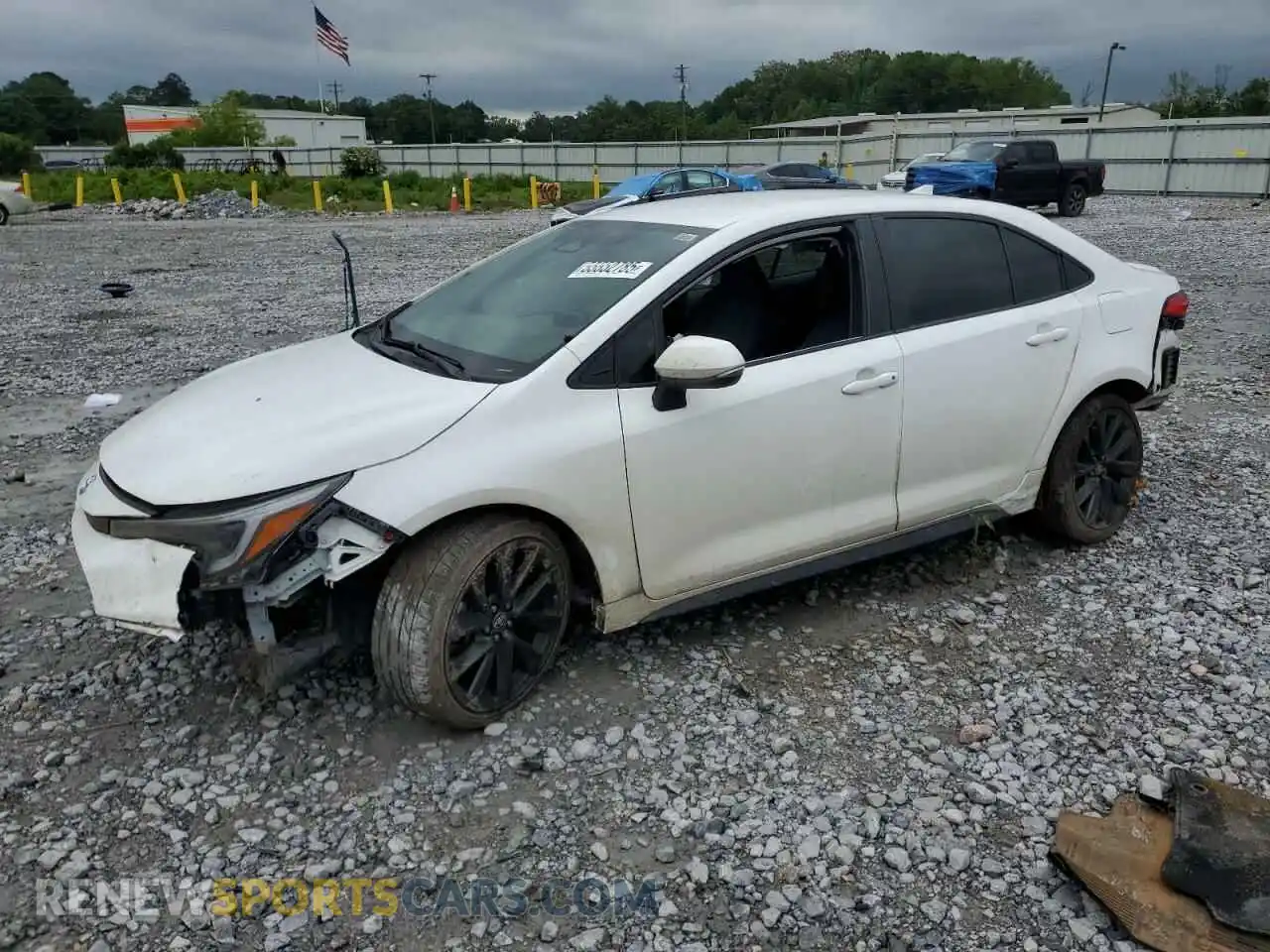 1 Photograph of a damaged car 5YFS4MCE3RP184509 TOYOTA COROLLA 2024