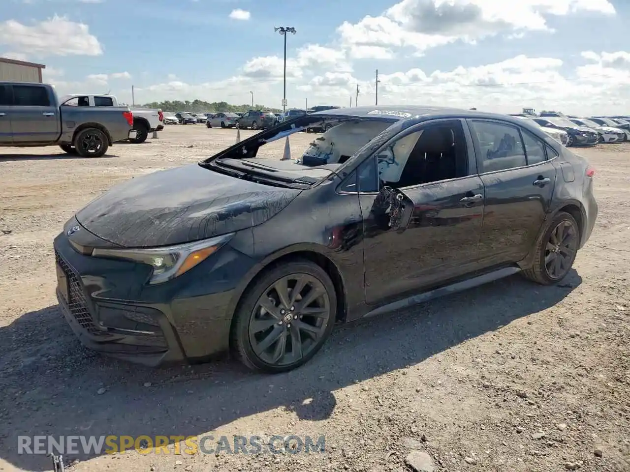 1 Photograph of a damaged car 5YFS4MCE3RP188981 TOYOTA COROLLA 2024