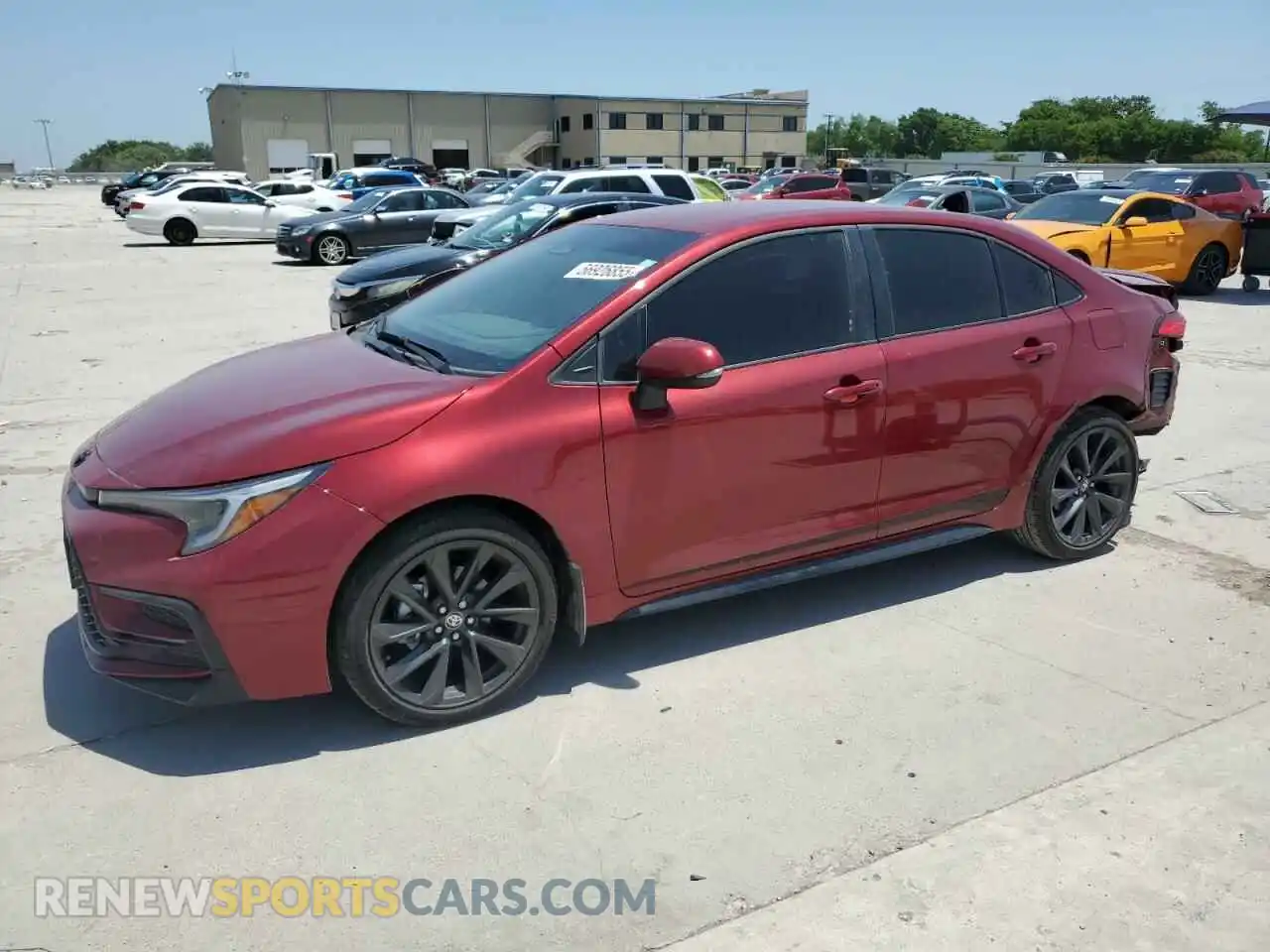 1 Photograph of a damaged car 5YFS4MCE3RP192755 TOYOTA COROLLA 2024