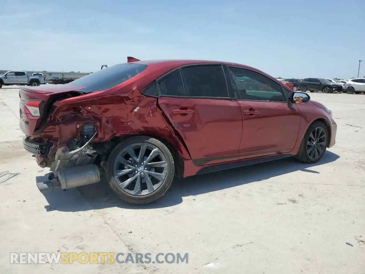 3 Photograph of a damaged car 5YFS4MCE3RP192755 TOYOTA COROLLA 2024