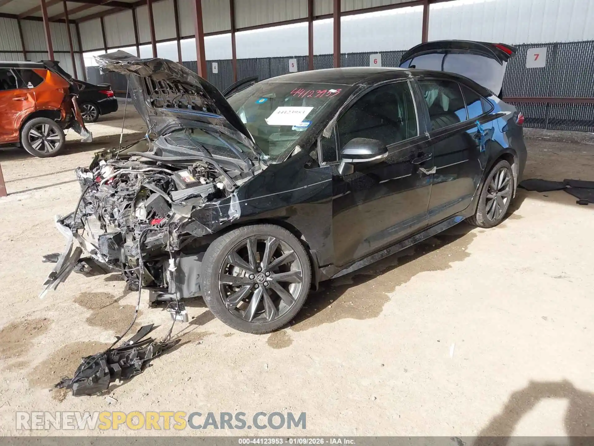 2 Photograph of a damaged car 5YFS4MCE3RP194344 TOYOTA COROLLA 2024