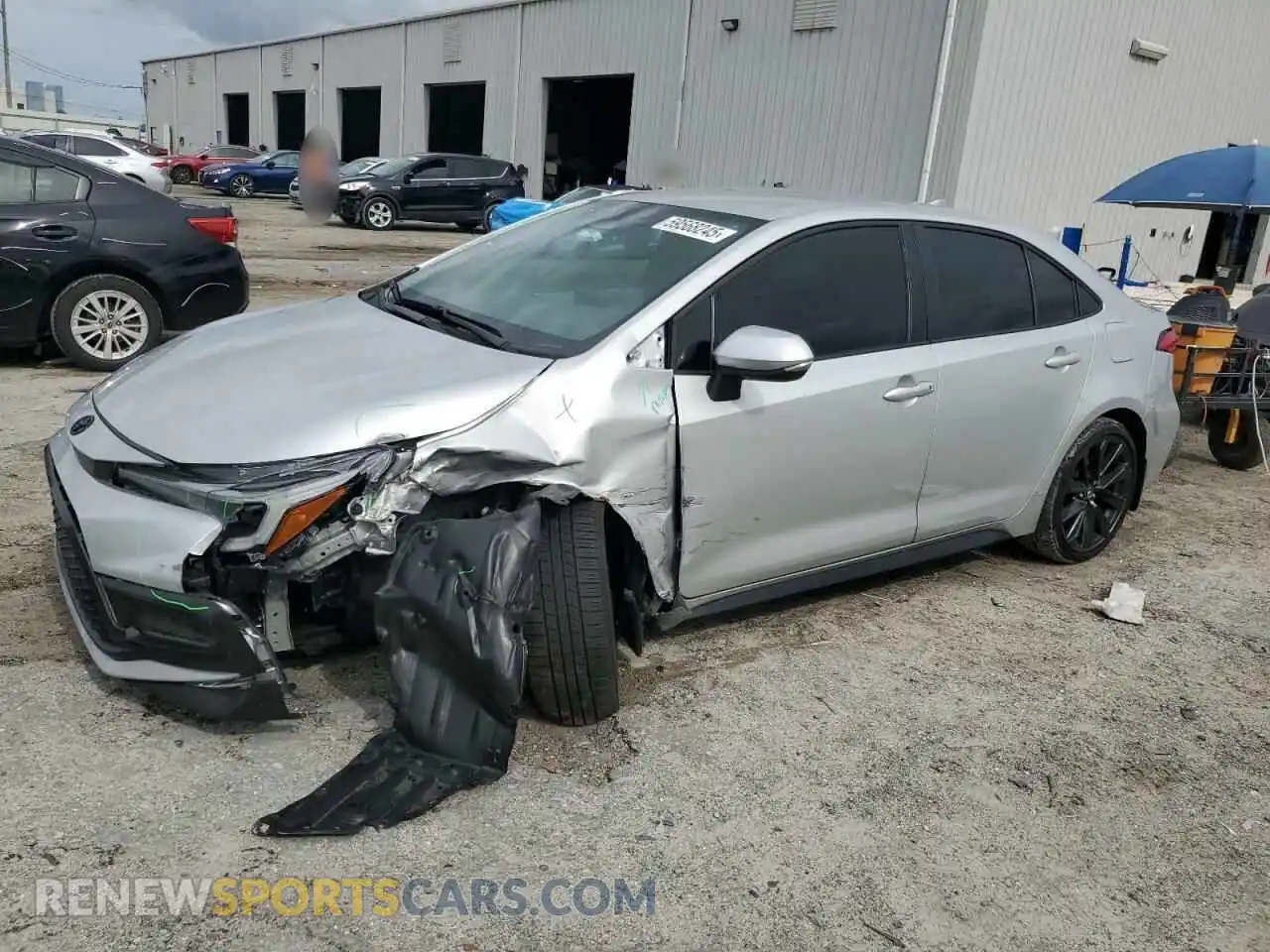 1 fotografías del automóvil dañado 5YFS4MCE3RP200563 TOYOTA COROLLA 2024