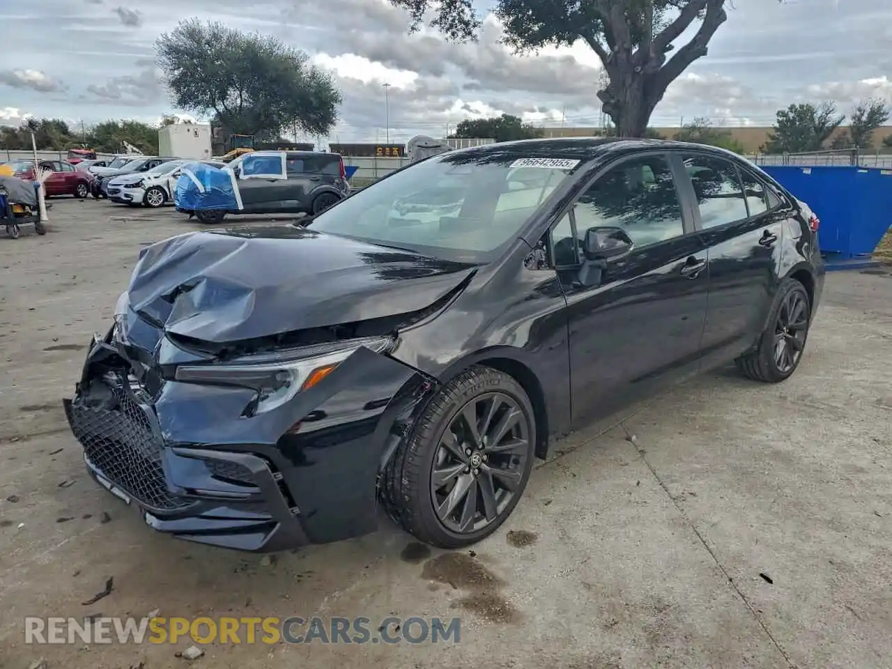 1 Photograph of a damaged car 5YFS4MCE3RP203978 TOYOTA COROLLA 2024