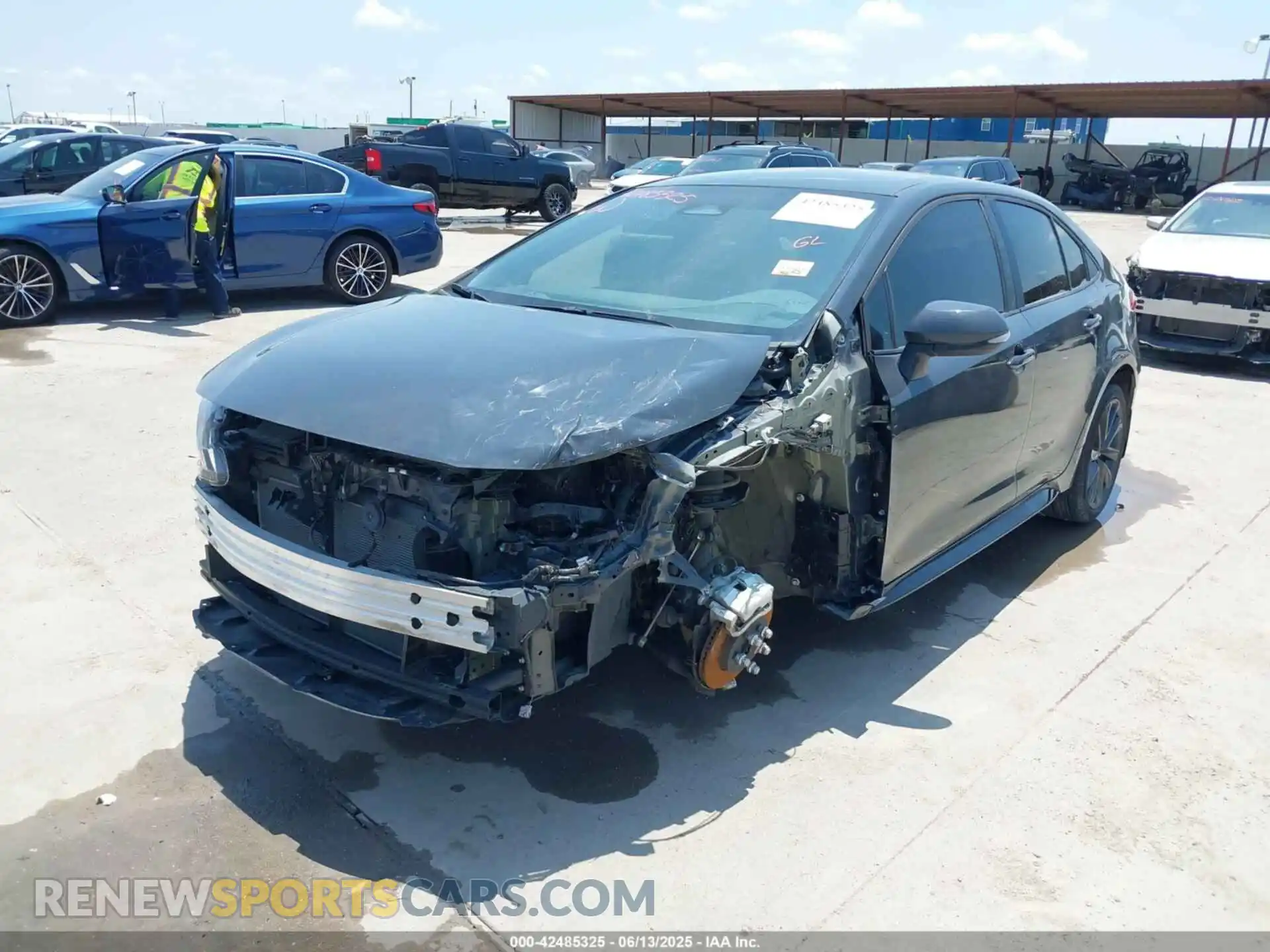2 Photograph of a damaged car 5YFS4MCE3RP204466 TOYOTA COROLLA 2024