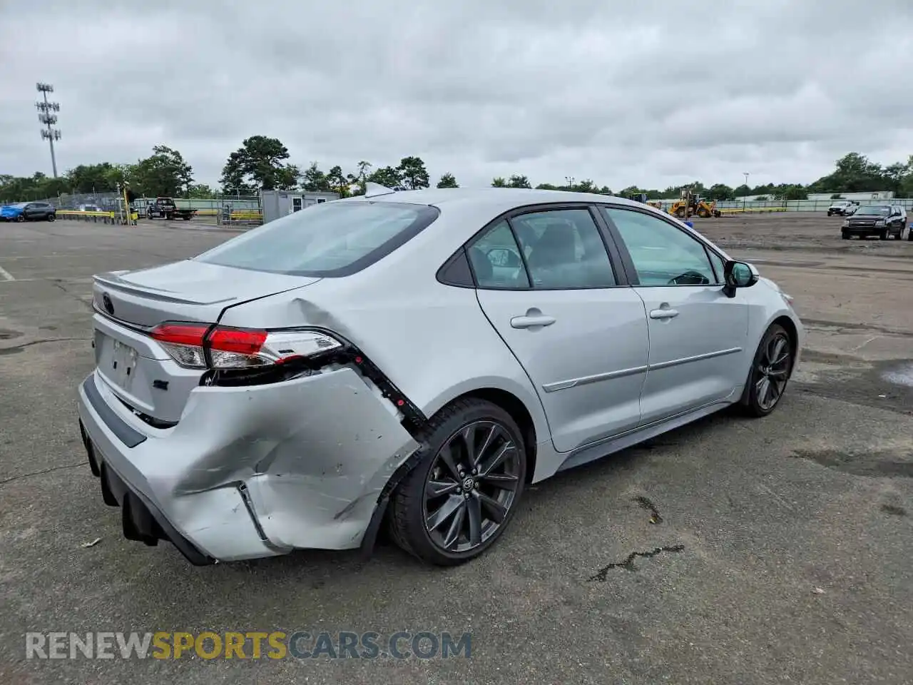 3 fotografías del automóvil dañado 5YFS4MCE3RP206573 TOYOTA COROLLA 2024