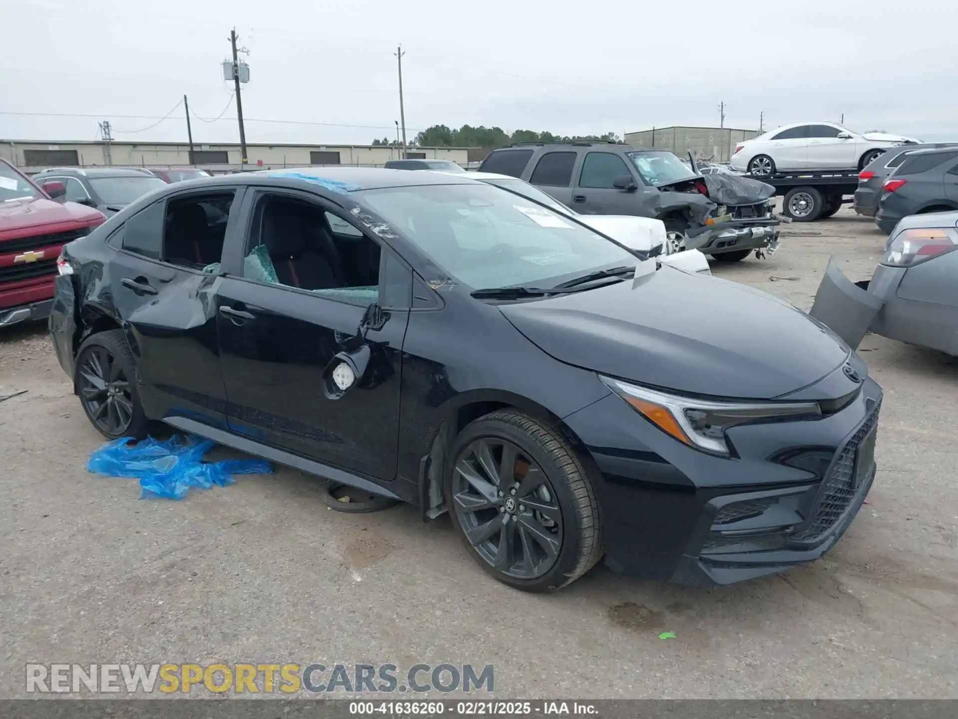 1 Photograph of a damaged car 5YFS4MCE3RP210249 TOYOTA COROLLA 2024