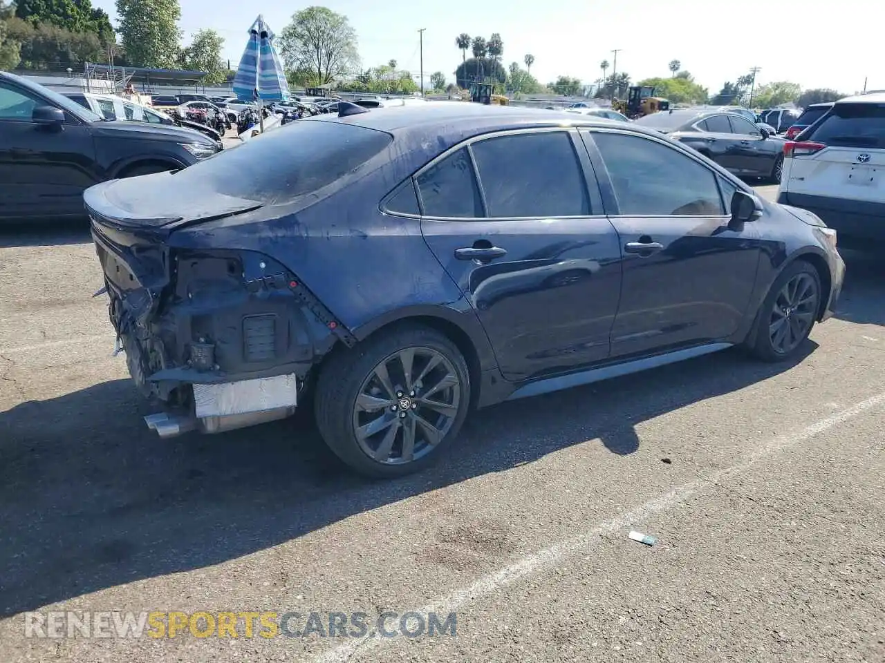 3 fotografías del automóvil dañado 5YFS4MCE3RP216617 TOYOTA COROLLA 2024