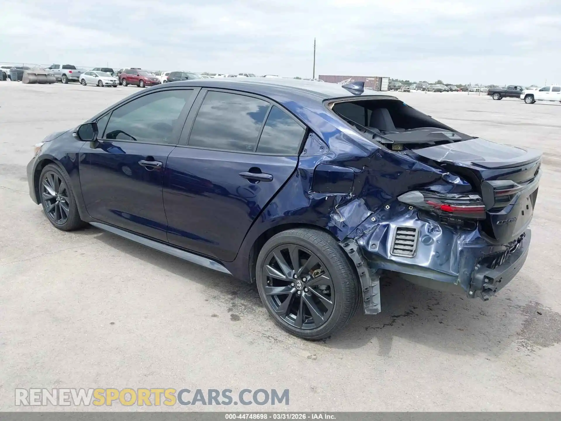 3 Photograph of a damaged car 5YFS4MCE4RP169369 TOYOTA COROLLA 2024