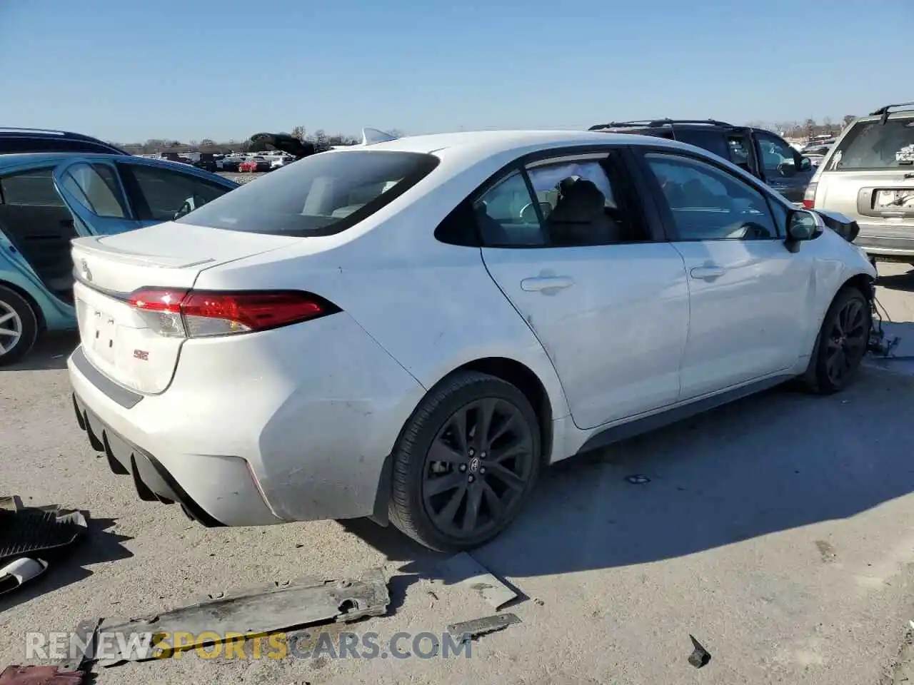 3 Photograph of a damaged car 5YFS4MCE4RP172689 TOYOTA COROLLA 2024