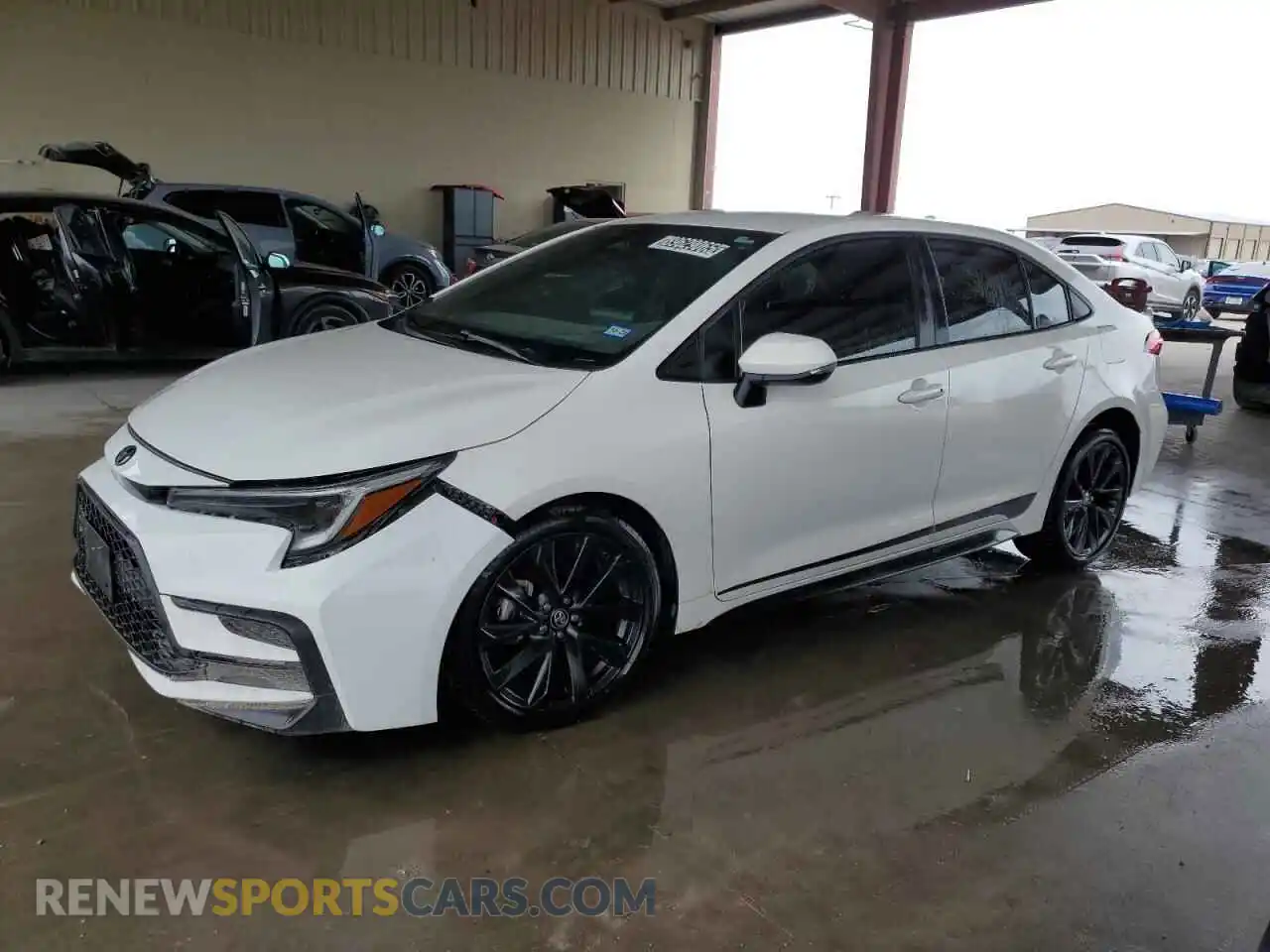 1 Photograph of a damaged car 5YFS4MCE4RP174345 TOYOTA COROLLA 2024