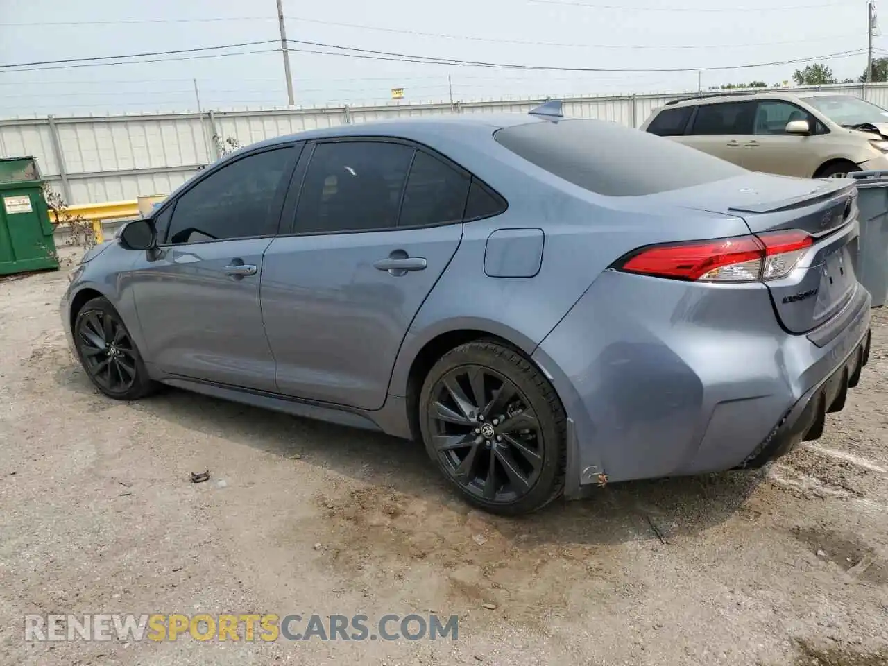 2 fotografías del automóvil dañado 5YFS4MCE4RP181439 TOYOTA COROLLA 2024