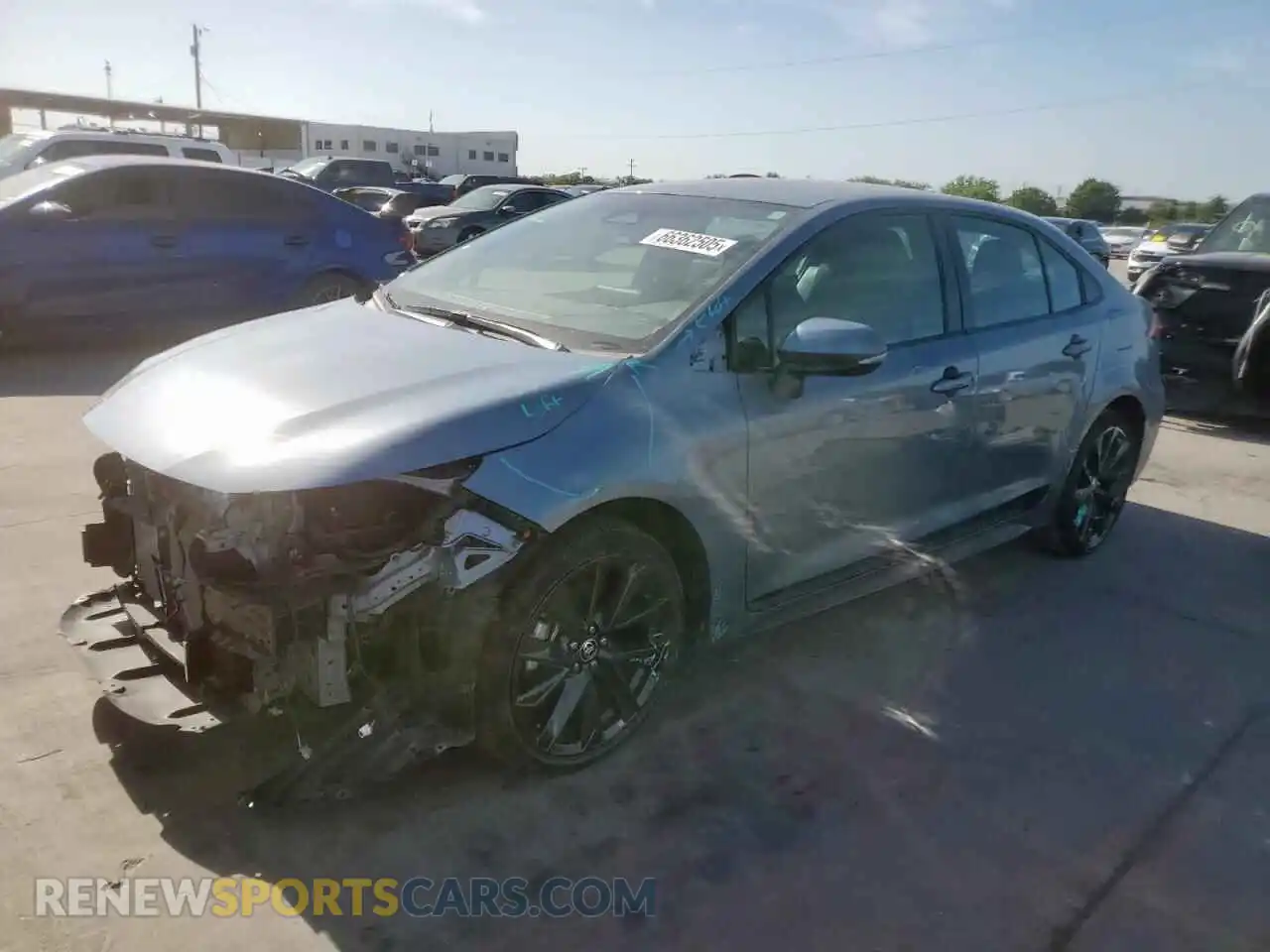 1 Photograph of a damaged car 5YFS4MCE4RP181568 TOYOTA COROLLA 2024