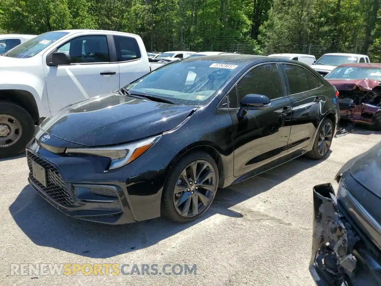 1 Фотография поврежденного автомобиля 5YFS4MCE4RP188567 TOYOTA COROLLA 2024