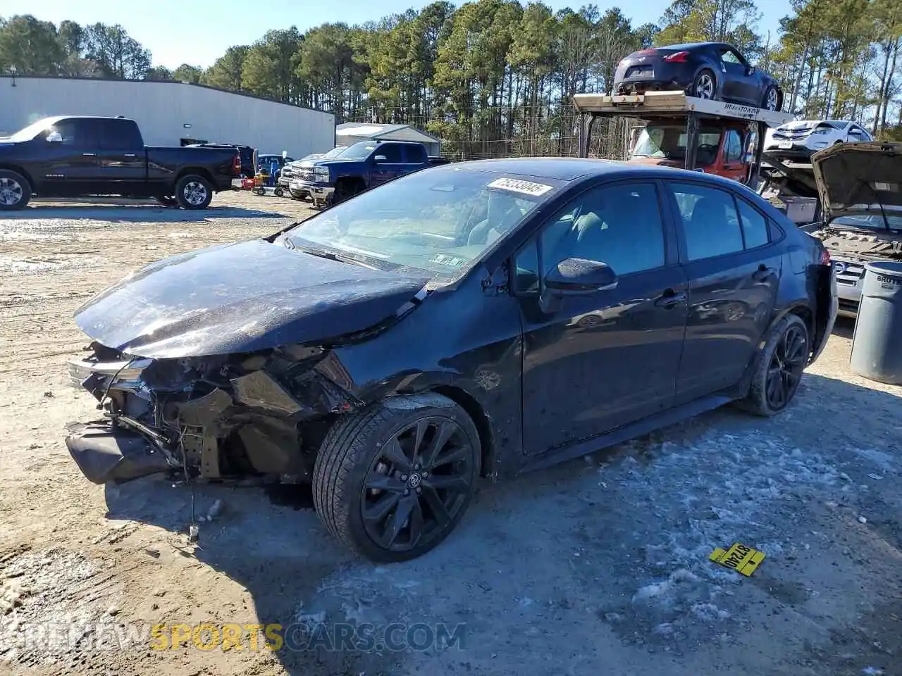 1 Photograph of a damaged car 5YFS4MCE4RP191081 TOYOTA COROLLA 2024