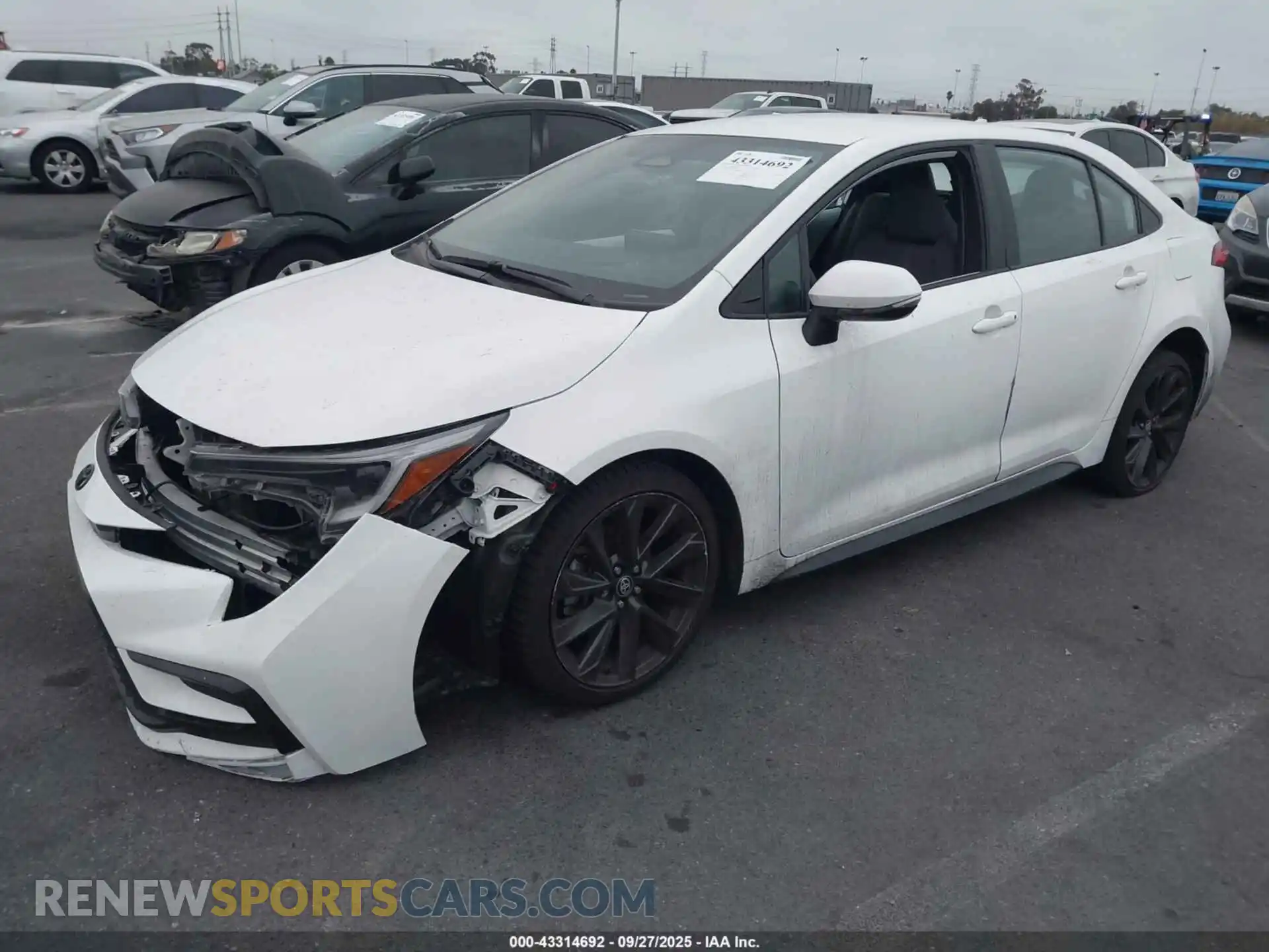 2 Фотография поврежденного автомобиля 5YFS4MCE4RP193378 TOYOTA COROLLA 2024
