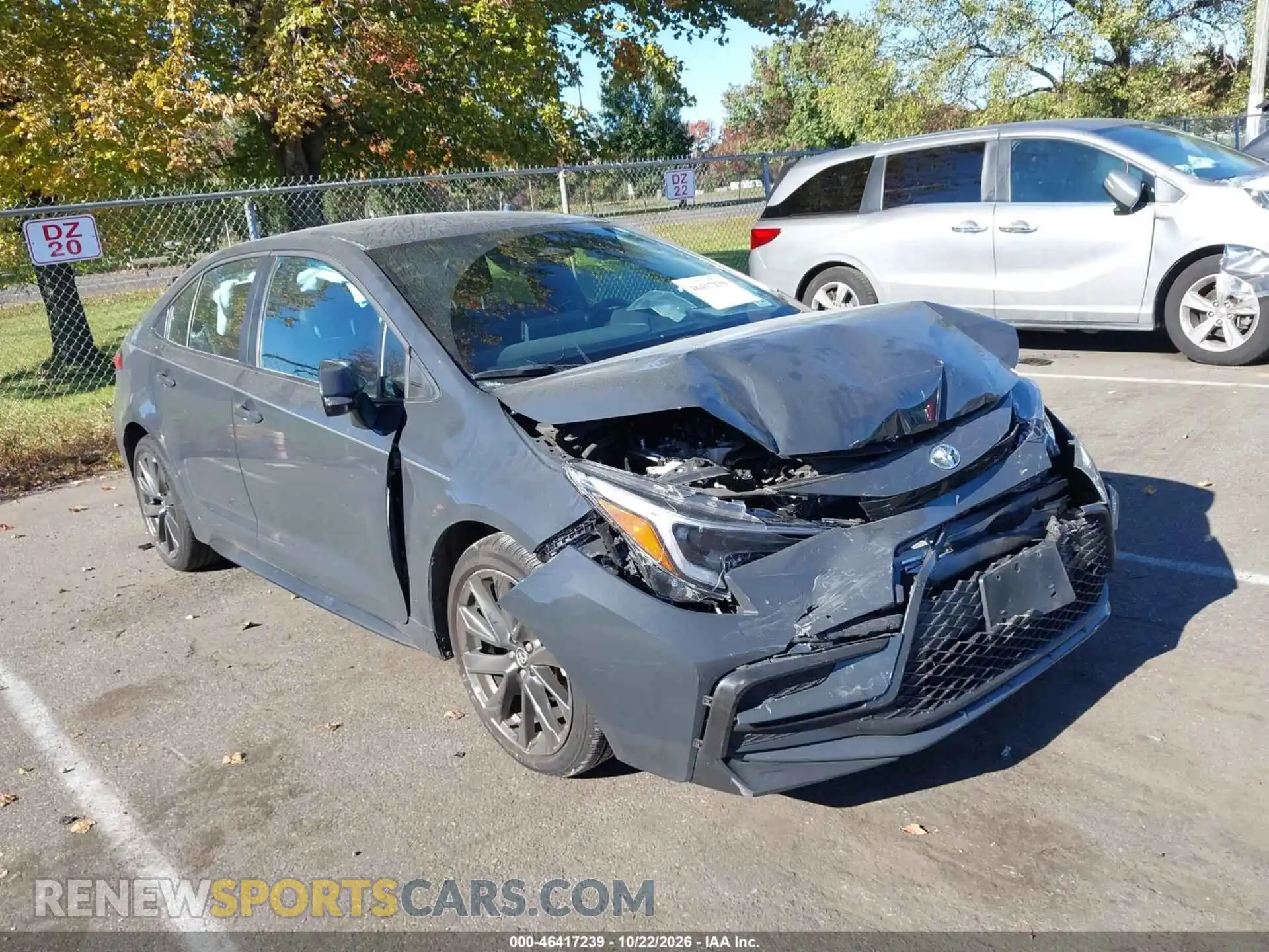 1 Photograph of a damaged car 5YFS4MCE4RP209532 TOYOTA COROLLA 2024