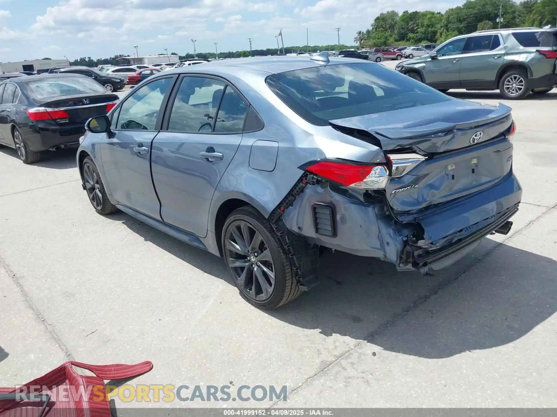 3 Photograph of a damaged car 5YFS4MCE5RP178100 TOYOTA COROLLA 2024