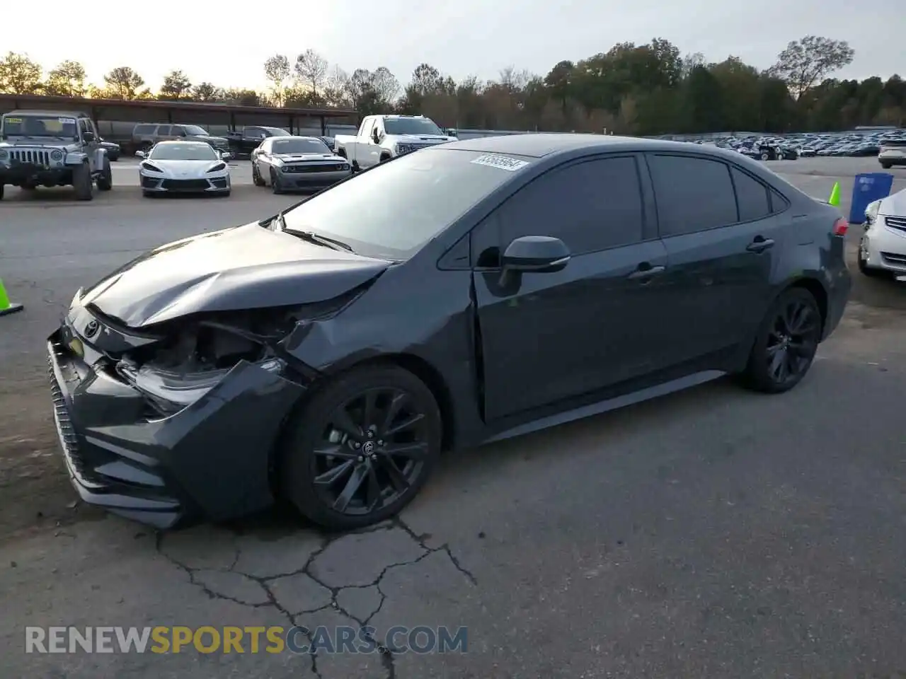 1 Photograph of a damaged car 5YFS4MCE5RP185161 TOYOTA COROLLA 2024